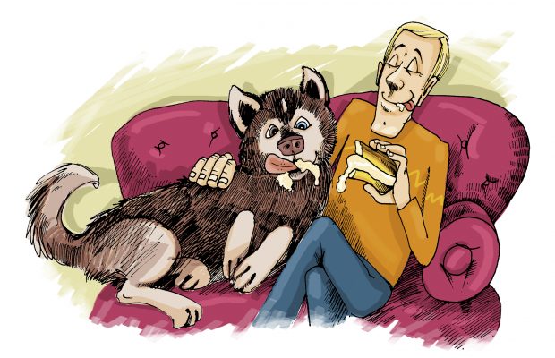 Letting your pet eat people food