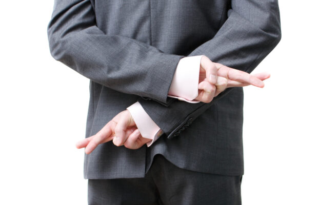 32% of people have lied to get out of what?