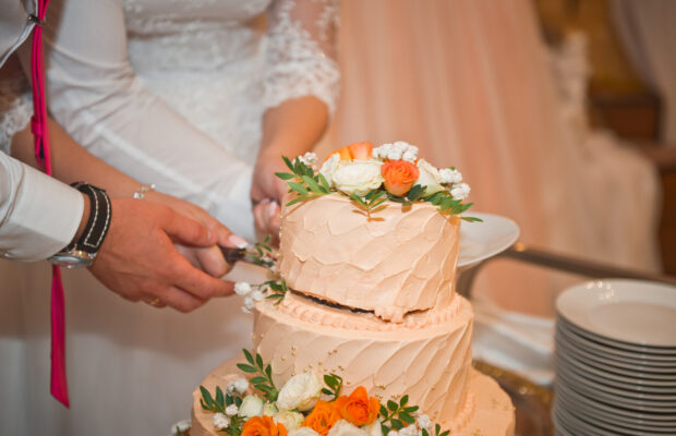 33% of wedding DJs have seen this at a wedding reception.  What is it?