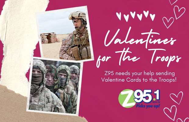 Valentines for The Troops