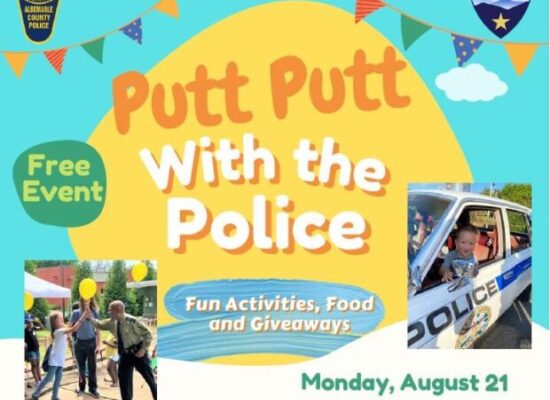 Putt Putt with the Police