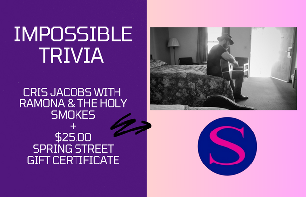 Cris Jacobs w/ Ramona & The Holy Smokes