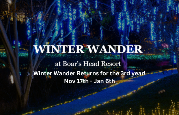 Winter Wander Trail of Lights