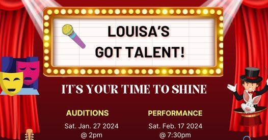 Louisa’s Got Talent! Louisa’s Got Talent!