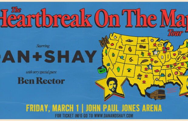 Dan + Shay:  Heartbreak on the Map Tour