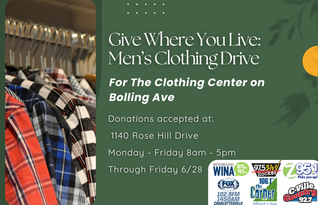 Men’s Summer Clothing Drive