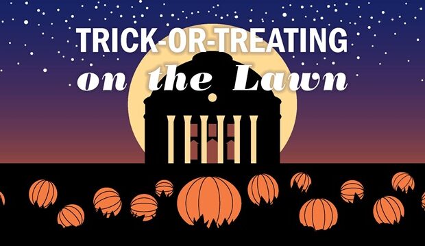 Trick-or-Treating on the Lawn Trick-or-Treating on the Lawn