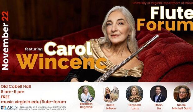Tenth Annual University of Virginia Flute Forum Tenth Annual University of Virginia Flute Forum