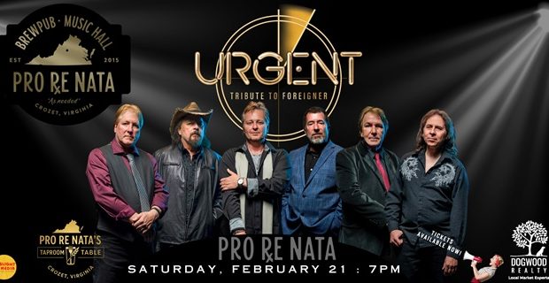 URGENT: Tribute To Foreigner