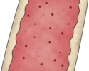 Royalty Free Clipart Image of a Pop Tart